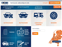 Tablet Screenshot of absautoherstel.nl